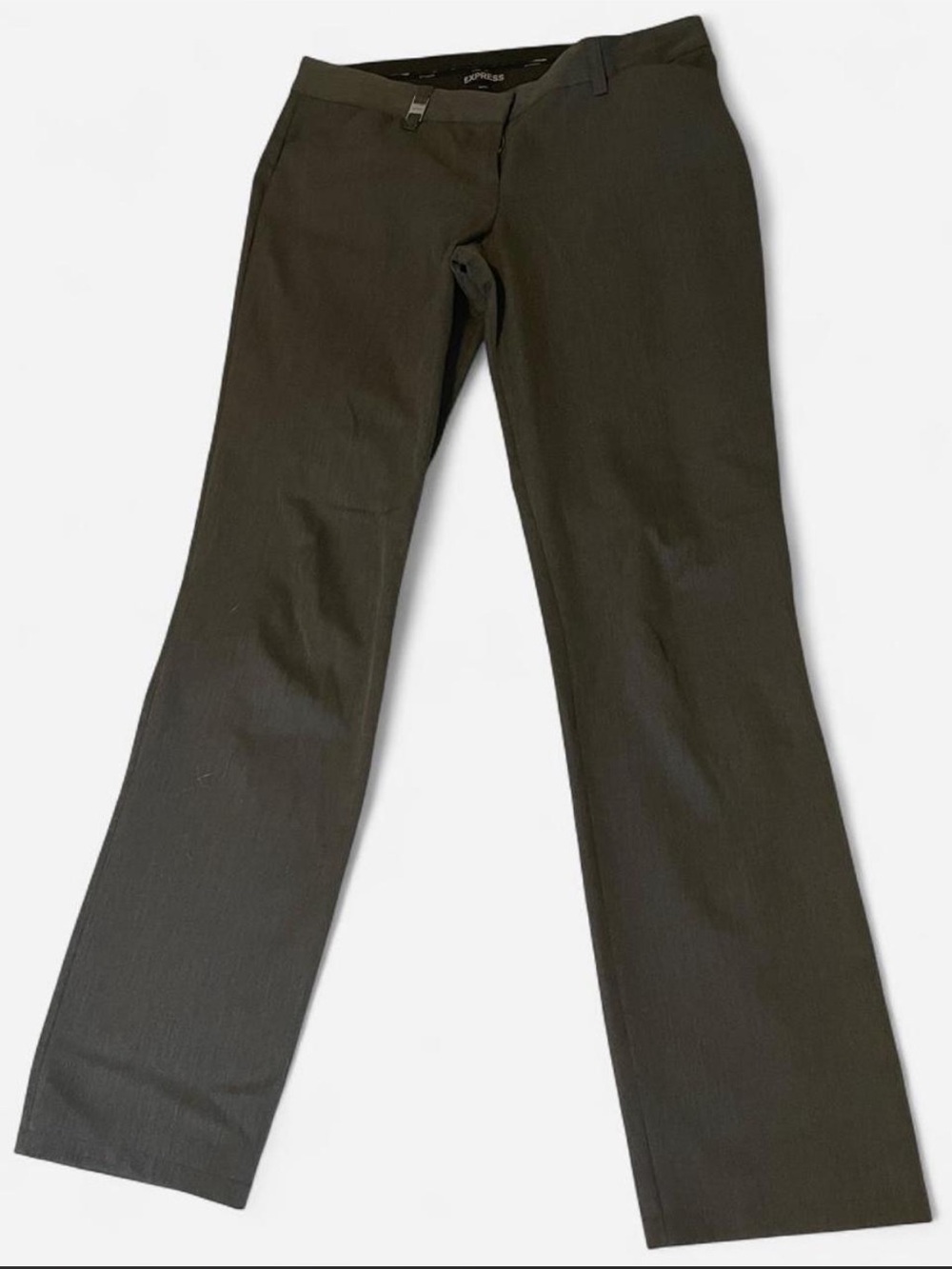 Express Women’s gray editor dress pants Size 6L